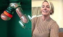 Hey, this 42-year-old milf just discovered ballbusting, wanna see?