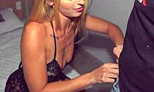 I ditch my step bro to bang a big-ass blonde in bedroom