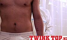 HOT! Teen Twink Slams Muscle Ass of Gay Porn Star Dolf Dietrich on TwinkTop Net. Insane Action