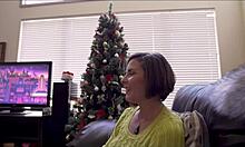 Christmas with Friends Turns Into Hot POV Action, Wow!