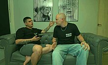 I ditch my step bro to bang a big-ass blonde in bedroom