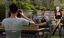 Wow! Ms Denvers Ep 54 - Gamergirl dives into porn game!