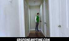 Gropemeanytime - Freeuse Fun with Petite Teen Stepsister on St. Patrick's Day