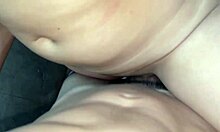 I screw my Latina hermanastra while she watches a movie at home. It's a hardcore Colombian teen banging session!