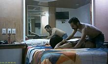 Prima Gets Massage And Riding In Hotel Room