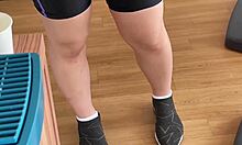 Japanese girl on diet enjoys hotel relaxation