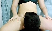 I can’t get enough of licking my sexy wife’s pussy in bed