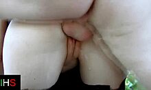 Girl Next Door Fucks Two Guys, Taking It Hard in Ass and Pussy Simultaneously