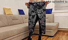 تجربة ارتداء ليجنغز وبناطيل ضيقة تبين سيكسي 😘