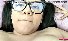 Llevé a mi departamento a chiquilla huachana con look de chilindrina para follar