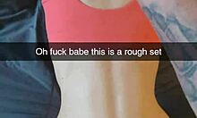 Cheating Amateur Yoga Milf Fucks Fitness Instructor on Snapchat - Cucked and Creampied