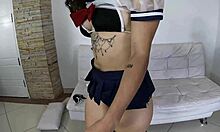 Laurinha alice anal dildo challenge