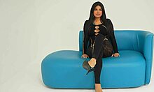 Colombian casting features first time with big black cock in intense fuck