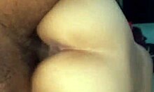 Real amateur young latina couple fucking hard to orgasm