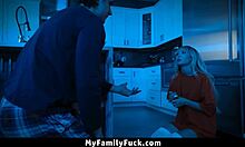 Yo, stepbrother blackmails stepsister for sneaking out late night!