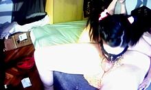 My Submissive GF Vomits on My Cock!