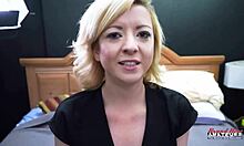 Watch Keyton, That Horny Blonde Cutie, Suck Dick And Ass Before Her Pussy Gets Banged!