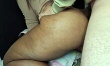 Colombian teen with big ass bent over for doggystyle assfucking as prostitute