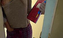 Step Daughter Got Horny Spying On Step Dad!