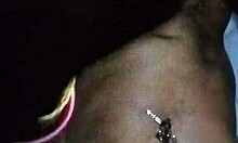 He doesn't want to get caught playing with his ass in public, but the anal temptation is too strong.