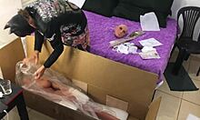 My new sexy girlfriend Alice arrived as a realistic sex doll. She's hot and ready for wild fun.