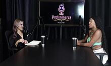 Client Obsessed with Anal Sex in Sheer Red Lingerie