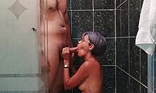 my stepmom begs for a bang while i’m in the bath.