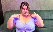 Bbw Student Teases Teacher With Big Boobs, Hand Motions, And Rips Buttons On Her Top.