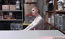 i caught the reverends cute assistant shoplifting and punished her tiny tight pussy with rough fucking