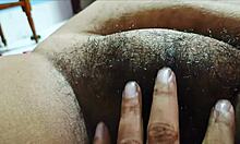 Hey, watch this desi Indian wife get her big ass massaged!