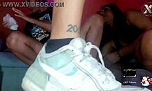 Beautiful Blonde Pounds Herself with Huge Dildo in Rough Ass Session