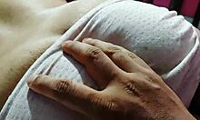 Hey, watch this desi Indian wife get her big ass massaged!