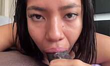 I love how she eats my cock