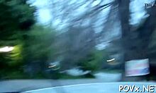 i'm watchin this shaved pussy gettin pounded so hard by that big cock, it's drivin me crazy!