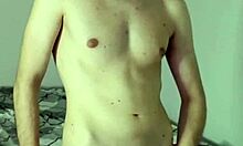 Homemade solo webcam session with intense masturbation and cum.