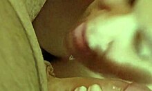 She rebels hard during deep throat action!