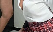 Virgin Latina Blows In Casting!