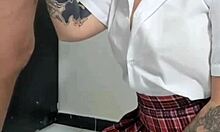 Virgin Latina Blows In Casting!