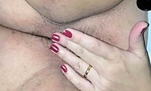 My husband and I can't stop staring at our neighbor's mature slut pussy