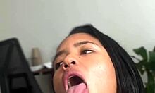 Sloppy Blowjob By Brunette Amateur