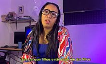 uhh madrasta peituda begs enteado to fill her up