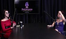 filmed a wild group session, family supports but hates cancellations - annie clementine on sheer red