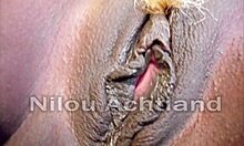 Busty cosplay girl Nilou Achtland starts sucking a bad dragon in wild play.