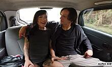 i had my first porn scene fucking with a big dick in a car