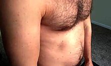 mature amateur engages in solo dirty talk session after week of abstinence leading to moaning and rough orgasm