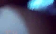 latina brunette starts recording alone in rough homemade scene