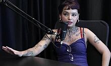 filmed a wild group session, family supports but hates cancellations - annie clementine on sheer red