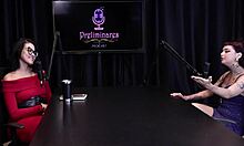 filmed a wild group session, family supports but hates cancellations - annie clementine on sheer red