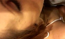 can you believe hottie sasha sucks all my load for jizz facial on big tits