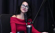 filmed a wild group session, family supports but hates cancellations - annie clementine on sheer red